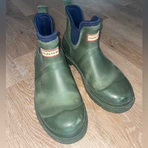 Hunter Rain ankle boots